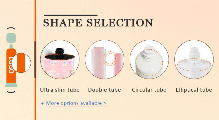 RT Facial Cleanser Eye Cream Liquid Soap Shampoo Plastic Face Mask Skin Care Serum Body Lotion Soft Cosmetic Packaging Squeeze Tube factory