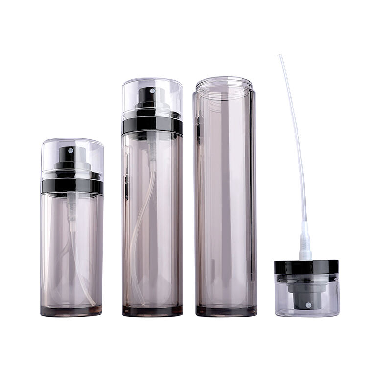 BM103 Screen Printing 50ml 80ml 100ml Cosmetic Spray Bottle PET Plat Water Dispenser PET Plastic Perfume Pump Spray Bottle