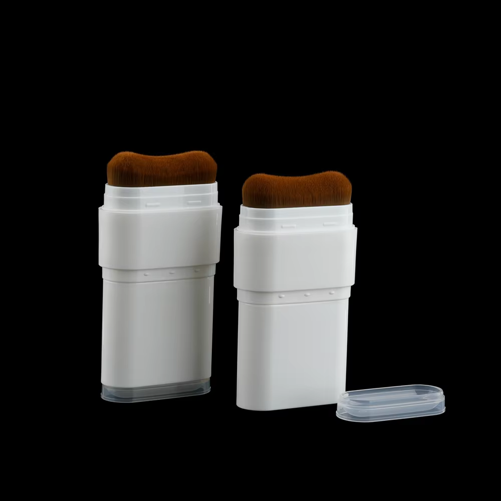 20gm Empty Twist-up Rotating Brush Stick Container Solid Fragrance Sunscreen Cream Blush Stick Long Lasting Deodorant Container supplier