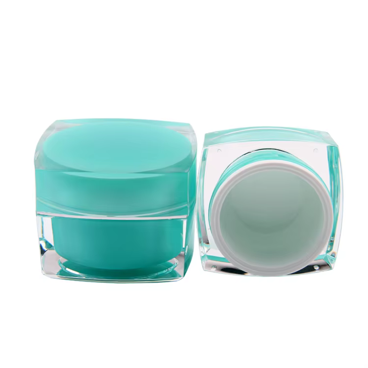 BA11 BJ12 15ml 30ml 40ml 50ml 80ml 100ml Cosmetics Airless Square Plastic Cosmetic Pump Bottles for Face Cream supplier