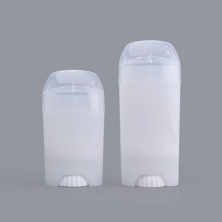 45g 80g White Deodorant Containers Plastic Twist up Top Filling Bottle Refillable Deodorant Stick Bottle manufacture