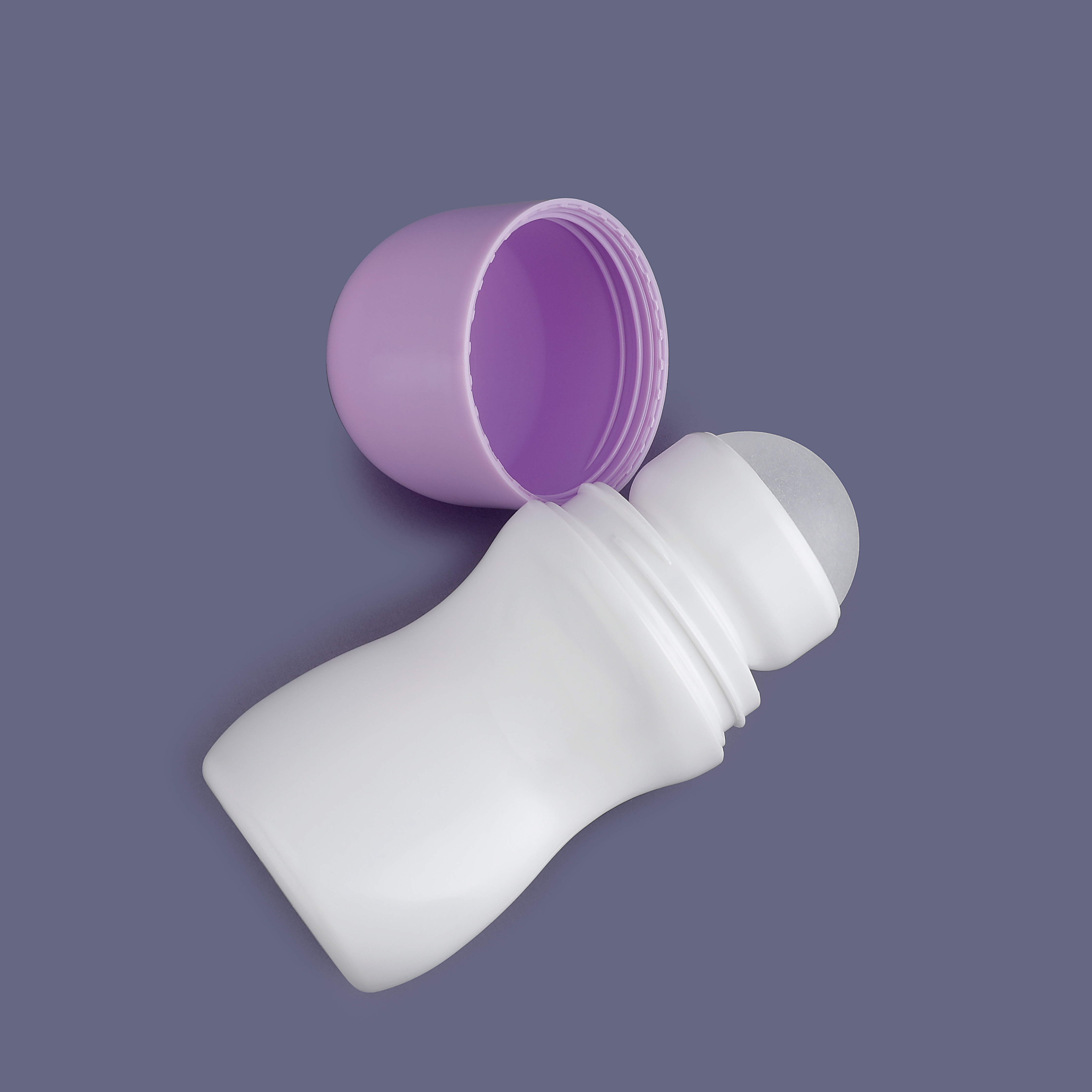 B1008 Fashionable Colorful Biodegradable Deodorant Empty PP PET Roll on Bottle,plastic Roll on Bottle 30ml,cosmetics Roll on Bottle supplier