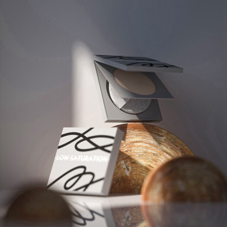 PC7039 Personalized Good Quality Double Wall Pressed Powder Compact Case,pp Compact Powder Case,pcr Compact Powder case manufacture