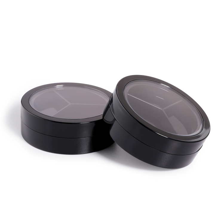 PC7088 3 Color Pans Eyeshadow Case Private Label Concealer Packaging Container Empty Concealer Palette manufacture