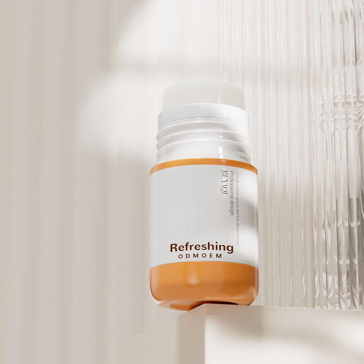 Calidad y diseño inigualables en frascos de desodorante de vidrio con rodillo