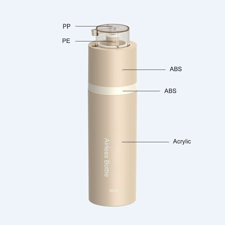 a06 plastic personal care acrylic 30ml pump bottle airless for cosmetic packingairless pump bottle 15mlairless pump bottle 30ml-2
