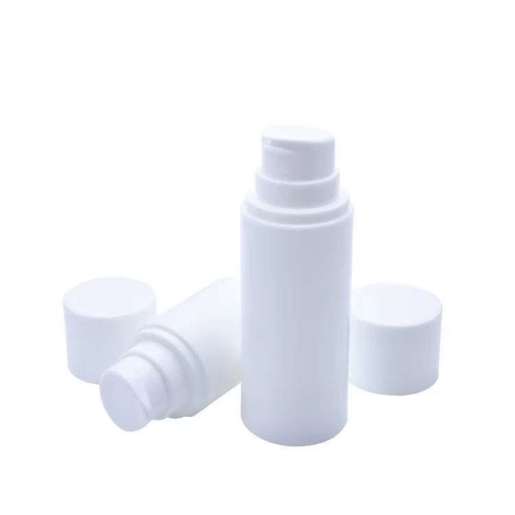 A30 White Serum Plastic 50ml Airless Pump Bottle 120ml 100ml 30ml 50ml Airless Pump Bottle 100 ml pp Airless Bottle for Sale supplier