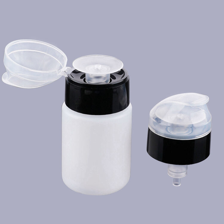 L5804A Wholesales Cosmetic 33/410 Pressing Finger Nail Polish Remover Pump Liquid Pump Dispenser,nail Remever Pump,nail Cleanser Pump