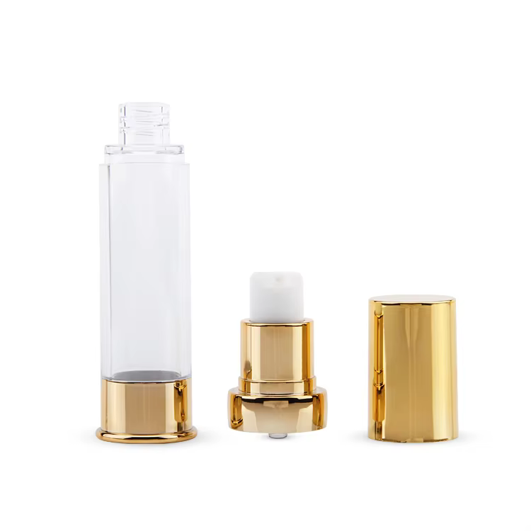 A09 15ml 20ml 30ml Skin Care Packaging Vacuum Cream Airtight Screw Cap Airless Pump Lotion Bottle supplier