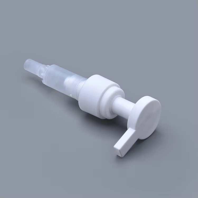 L5044 28 410 Up-down Locked Plastic Pump Round Mouth Outer Spring Lotion Pump for Washing Bath Bottle,customized Size Lotion Pump supplier