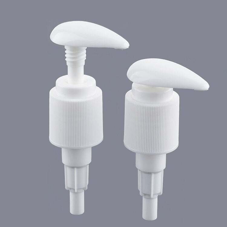 L5018 28/410 Yellow White Plastic Cosmetic Dispenser Lotion Pumps for Lotion Bottle,24mm Treatment Liquid Soap Plastic Lotion Pump