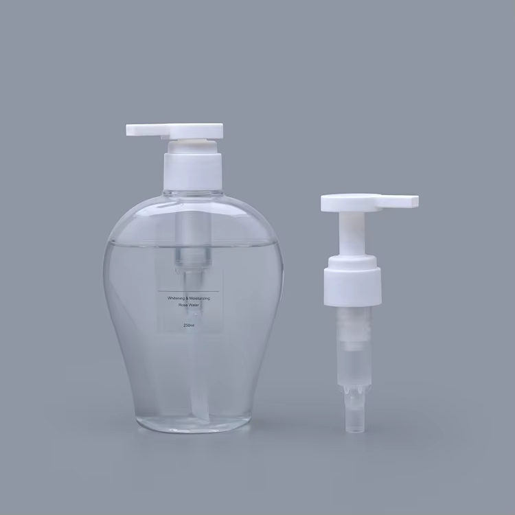 L5044 28 410 Up-down Locked Plastic Pump Round Mouth Outer Spring Lotion Pump for Washing Bath Bottle,customized Size Lotion Pump manufacture