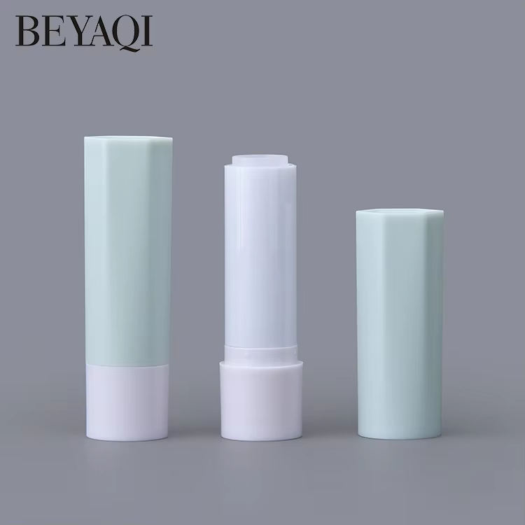 Luxury Lipstick Plastic Tube Custom Lip Balm Tubes Refillable Empty Pressing Tube 4.5g 4.8g Cosmetic Packing Makeup Container factory