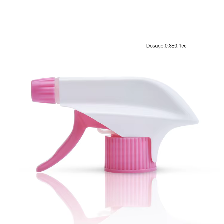 T2119 Factory Wholesale 28/400 28mm Trigger Sprayer Pink,fine Mist Trigger Sprayer,28/400 28/410 Plastic Cleaning Trigger Sprayer details
