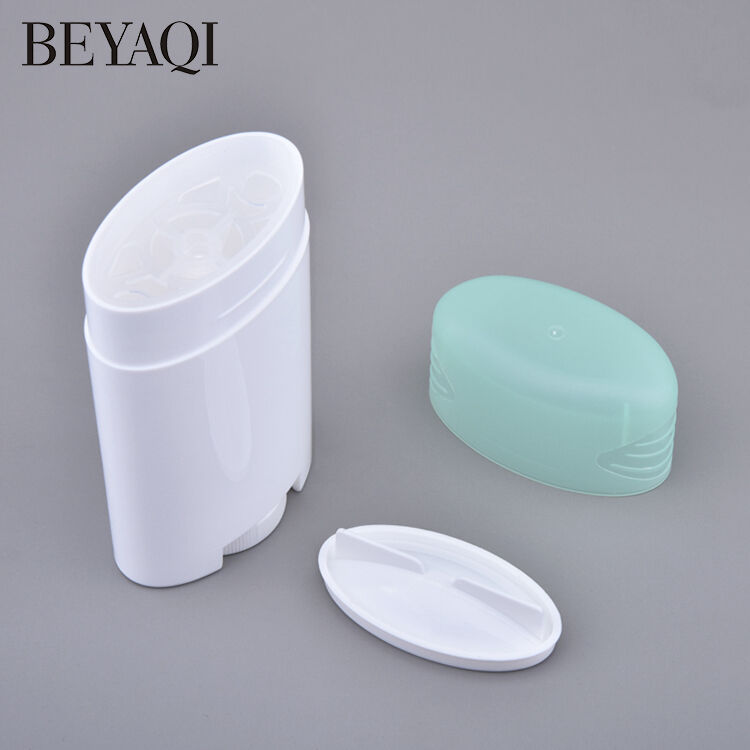TB08 Natural Vegan Organic Body Deodorant Roll on Stick 40g 76g Oval Flat Perfume Body Deodorant Antiperspirant Stick manufacture