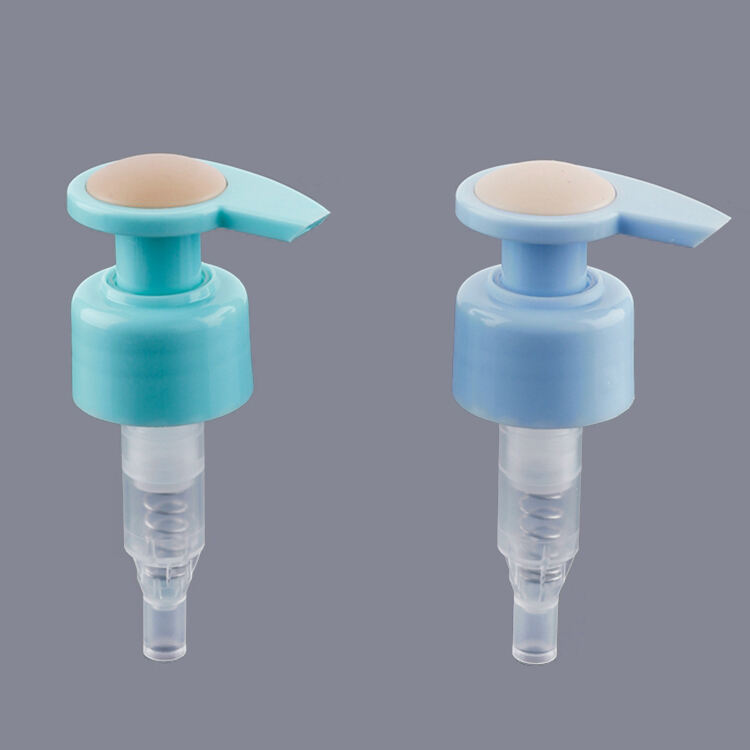 L5280 24/410 24/415 28/400 28/410 28/412 28/415 Low Price Blue Ribbed Smooth Spring Inside Lotion Pump,1.45cc Lotion Pump Right Left
