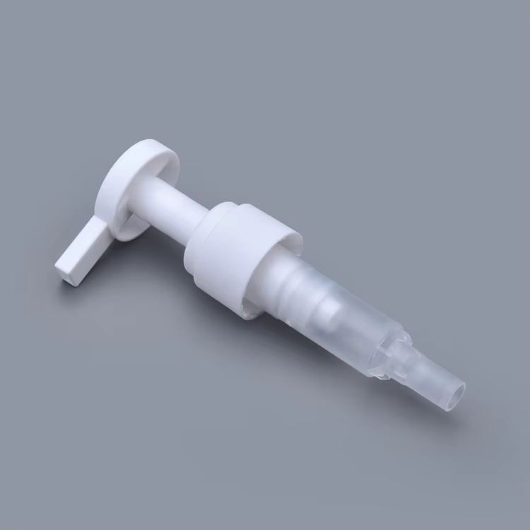 L5044 28 410 Up-down Locked Plastic Pump Round Mouth Outer Spring Lotion Pump for Washing Bath Bottle,customized Size Lotion Pump supplier
