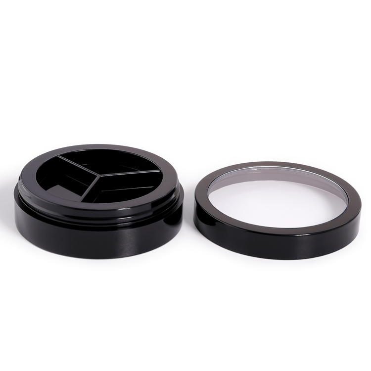 PC7088 3 Color Pans Eyeshadow Case Private Label Concealer Packaging Container Empty Concealer Palette factory