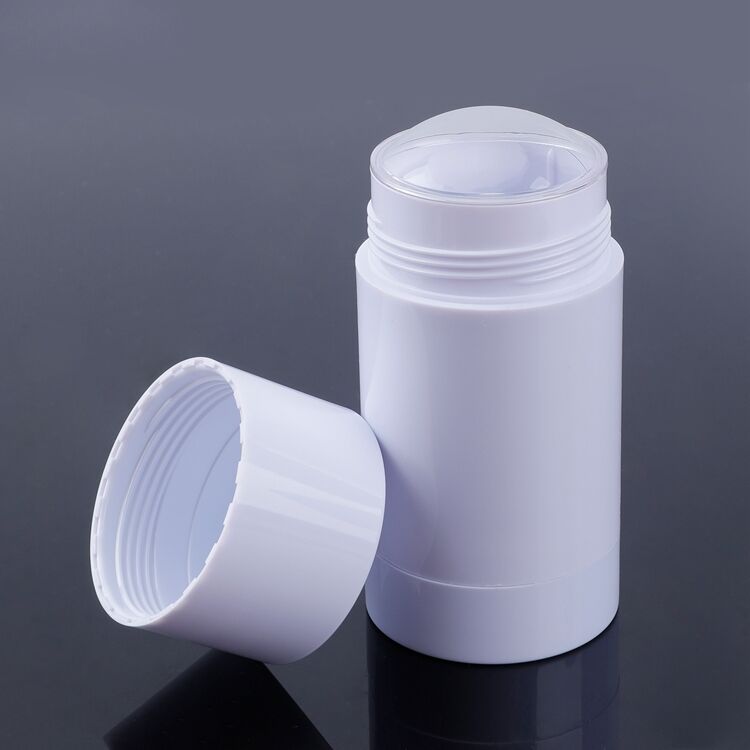 TB14 15ml 30ml 50ml 75ml Custom Empty Skin Care Empty AS PETG Twist up Deodorant Stick Antiperspirant Round Tube Container supplier