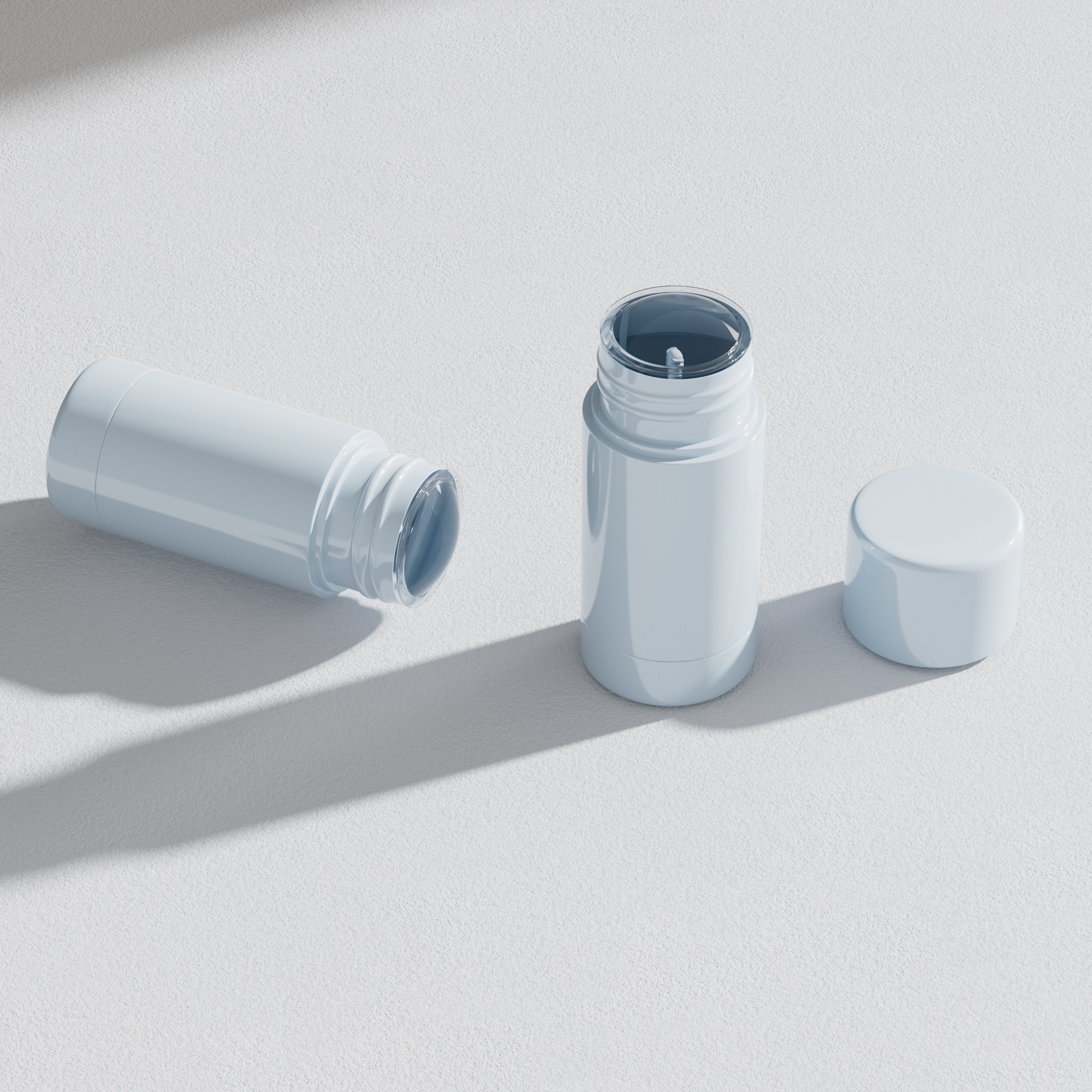 Why are deodorant bottles hygienic?