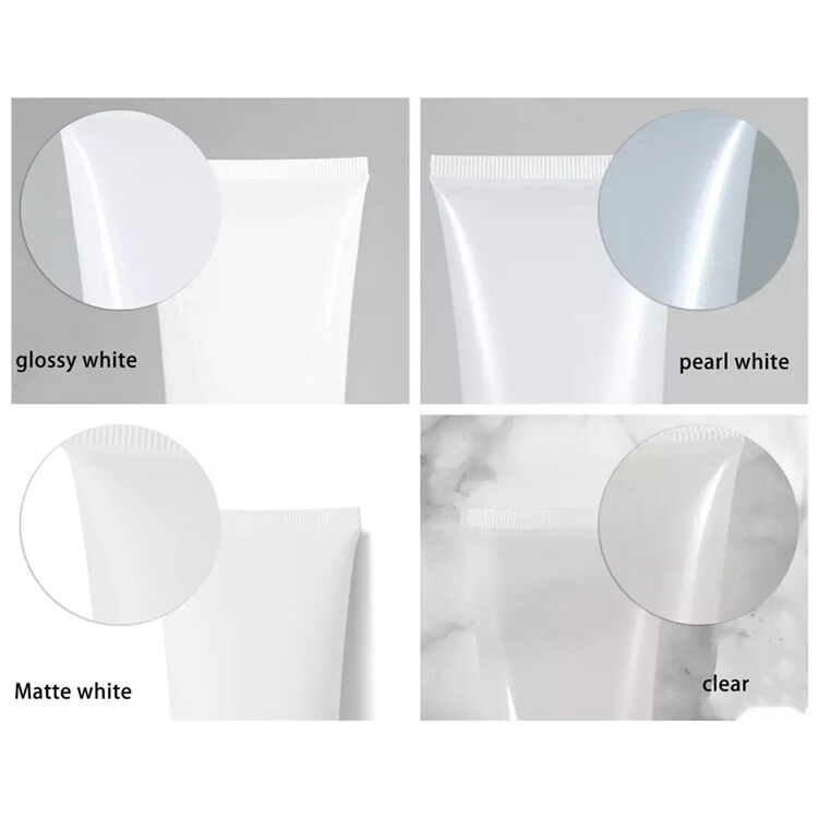 ST Personal Care Squeeze Tubes Lip Gloss Container,8ml 8g Cute Unique White Lip Gloss Tube,Private Label Lip Gloss Squeeze Tubes details