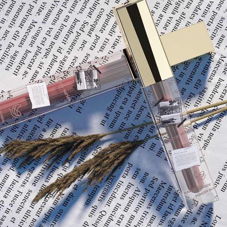 LG2012 High Quality Custom Lip Gloss Tubes,lip Gloss Tubes and Box Custom Label,plastic Lip Gloss Packaging Unique Lipgloss Tubes factory