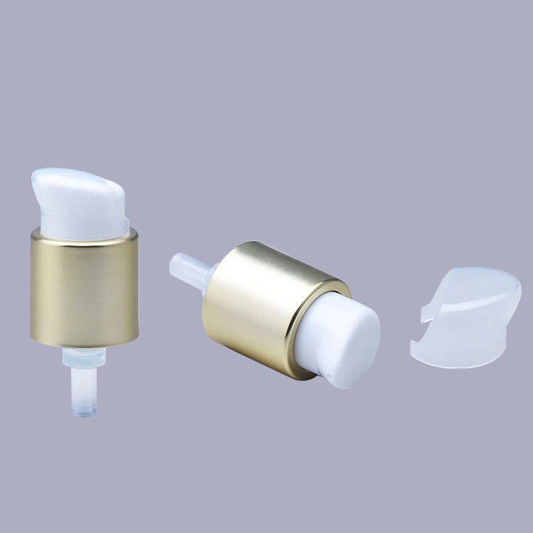 L5526 Custom Half Cap Black Pink White 24mm Cosmetic Bottle Plastic Cream Lotion Treatment Pumps,cream Pump Treatment Pump 24/410