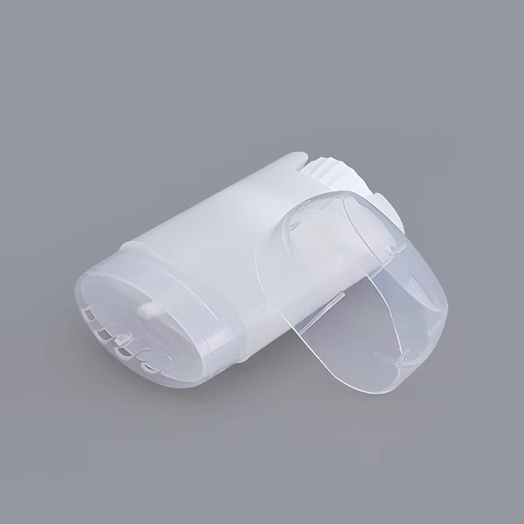 45g 80g White Deodorant Containers Plastic Twist up Top Filling Bottle Refillable Deodorant Stick Bottle details
