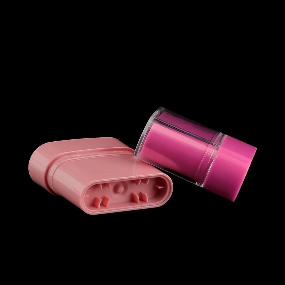 Custom Color Logo 10g Plastic Packaging Cosmetic Container Blush Stick Sunscreen Bottle for Skin Care supplier