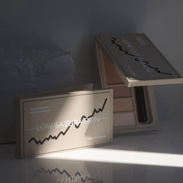 PC7041 High Quality 4 Colors Multifunctional Luxury Custom Eyeshadow case With Mirror,eyeshadow Palette Container case factory