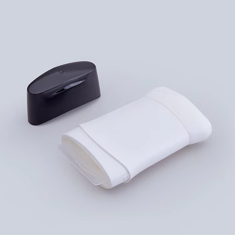 Custom Logo 50g 76g PP PE Plastic Empty Deodorant Stick Flat Tube Round Twist up Stick Deodorant Stick Bottle supplier