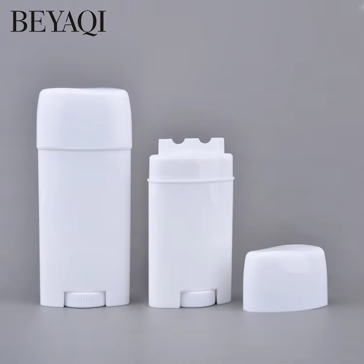50g 80g OEM Cosmetic PP PE Packaging Antiperspirant Skincare Cream Container Deodorant Stick Packaging Bottle supplier