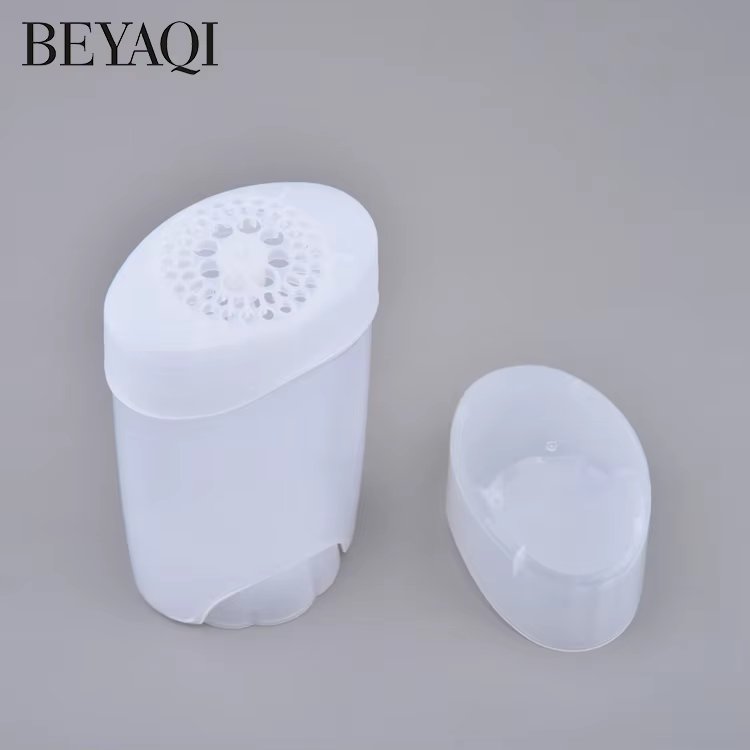 Solid Perfume Antiperspirant Deodorant Stick Container 45g Plastic Deodorant Bottle With Screw Cap Seal details