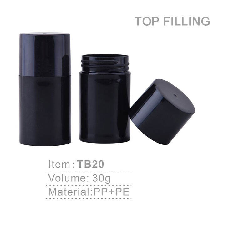 tb20 cosmetic solid perfume deodorant stick container 30g empty plastic roll on antiperspirant packaging-1