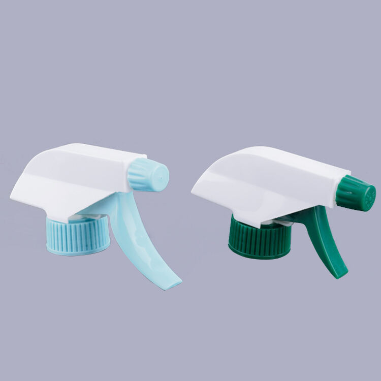 T2110 ضغط 28/400 28/410 رشاش صناعي أصفر وأخضر، تصنيع رشاشات بالضغط، رشاش مياه ضبابي بلاستيكي