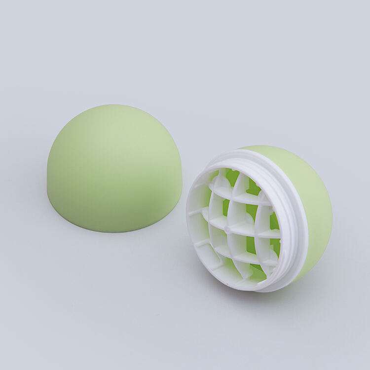 TB47 20g PP Unique Green Empty Packaging Plastic Twist up Deodorant Stick Container Lip Balm Tube details