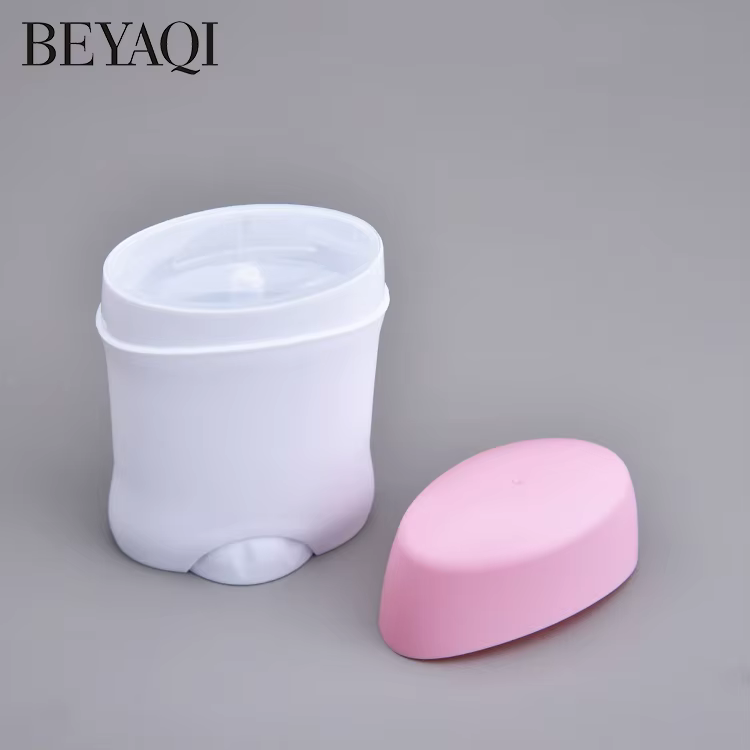 30g 50g 75g Empty Cosmetic Tube Flat Oval Plastic PP Perfume Deodorant Cream Sunscreen Blush Lipstick Lip Balm Stick Bottle supplier
