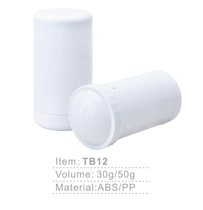 tb12 custom sunstick solid perfume deodorant packaging stick container round twist up deodorant roll on packaging 30ml 50ml-1