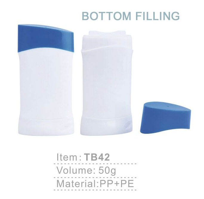 tb42 custom empty flat deodorant stick container refillable round twist up tubes packaging for deodorant stick-1