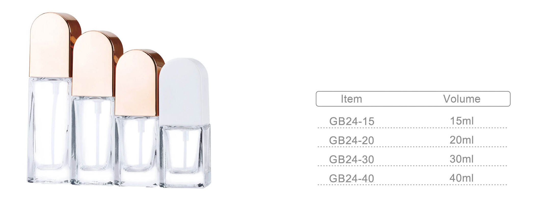 gb24 new style custom design perfume bottle 15ml 20ml 30ml 40ml customizable label logo unique shaped glass bottles-1