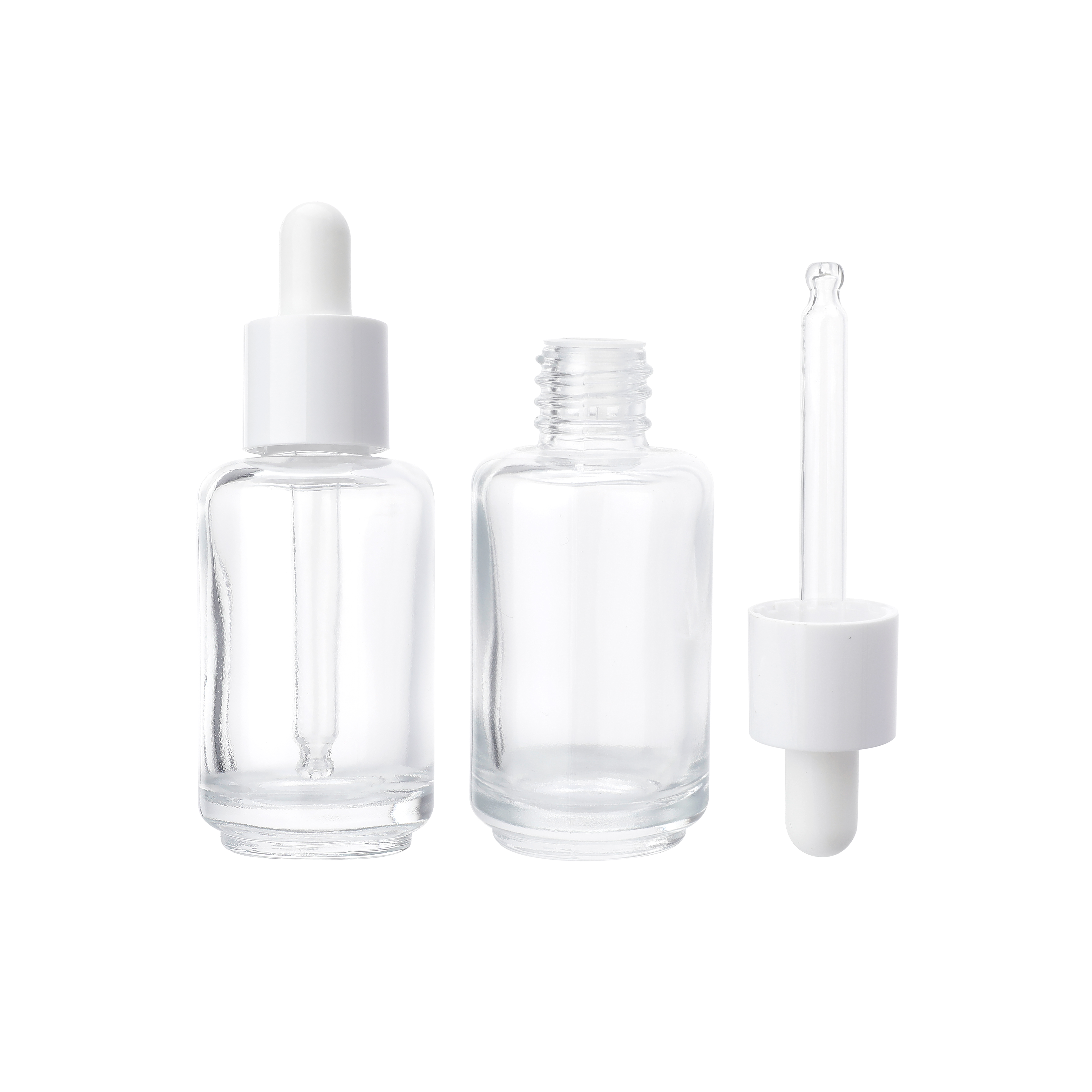 GB113 Transparent Glass Serum Hair Oil Dropper Bottle,Body Essential Oil Bottles,products China Wholesale Serum Bottle With Dropper