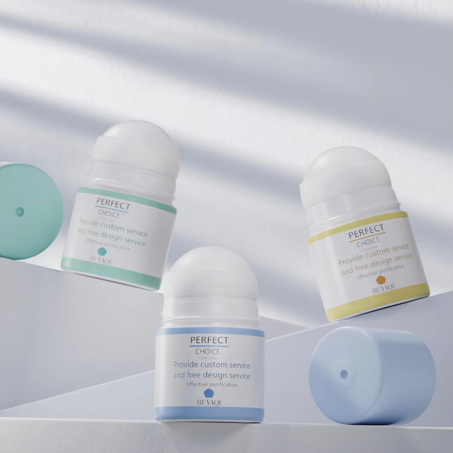 Cosmetic Packaging Roll on Bottle Large,Custom Roll on Deodorant Bottle,frasco Desodorante Eco Friendly Deodorant Roll on Bottle supplier