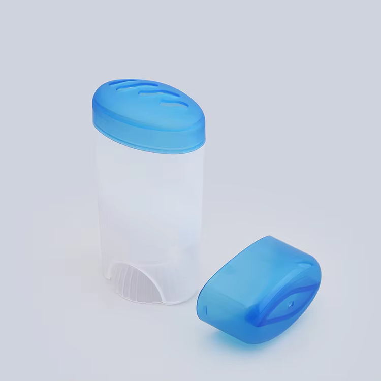 PP PE Stick Container Cosmetic Antiperspirant Oil Roller Bottle 48g Plastic Deodorant Stick Roll on Bottle details