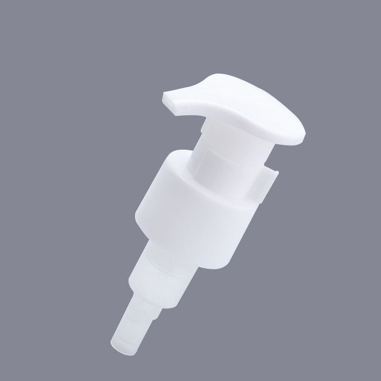 L5402 Factory Supply 28/410 PP Plastic Lotion Pump,Ribbed Smooth Closure Hand Sanitizer 1.0cc 28mm Dispenser Pump