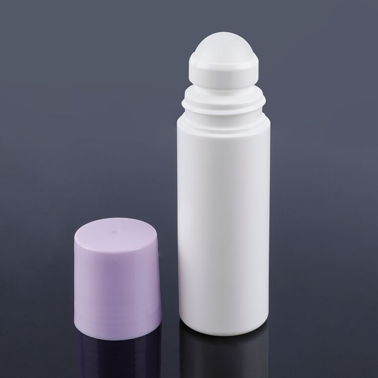 B1005 ECO High Quality PP Empty Antiperspirant Container 60ml Sport Body Roll on Bottle,PET Roll on Bottle,75g Deodorant Bottles supplier