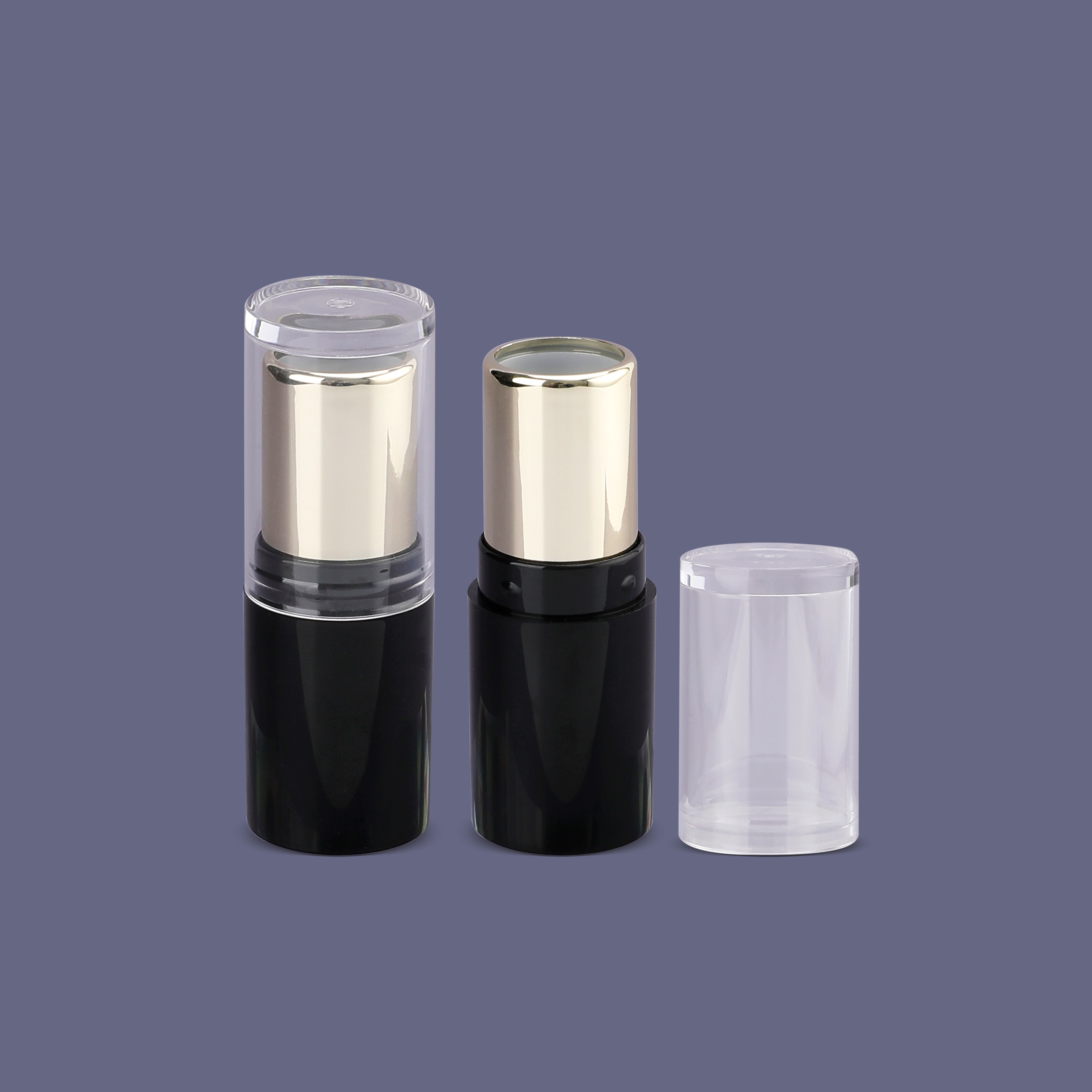 RL01 Wholesale Portable Round Unique Design Luxury Cosmetics Container Lipstick Tubes,custom Lipstick Tube Packaging Design Supplier