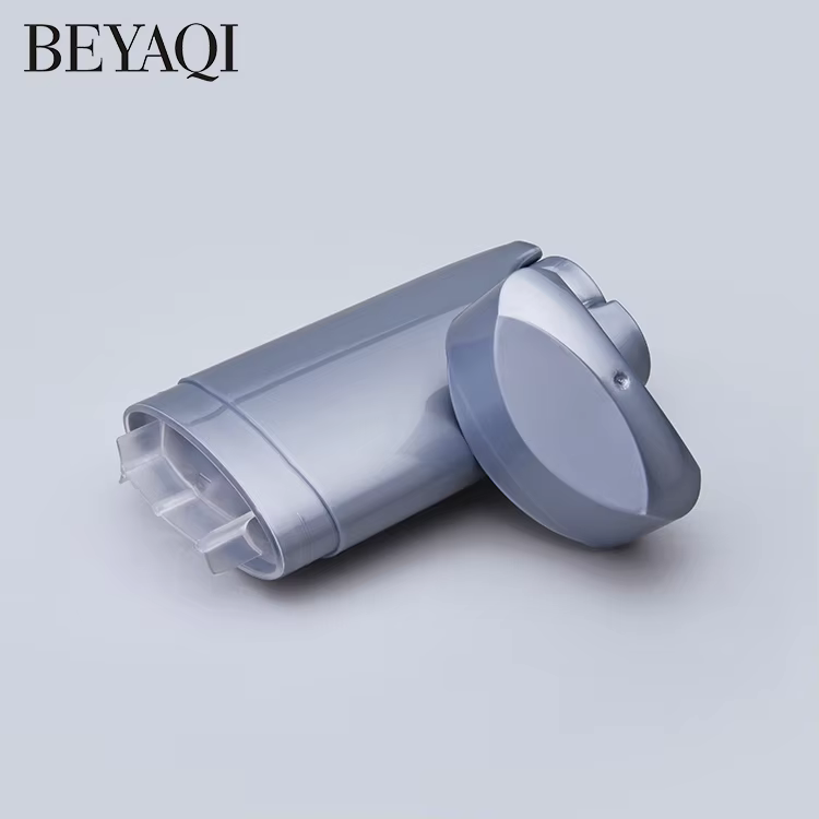 Wholesale 80g Gray Black Blue Red White Plastic Roller Ball Deodorant Roll on Container Stick Bottle for Personal Care supplier