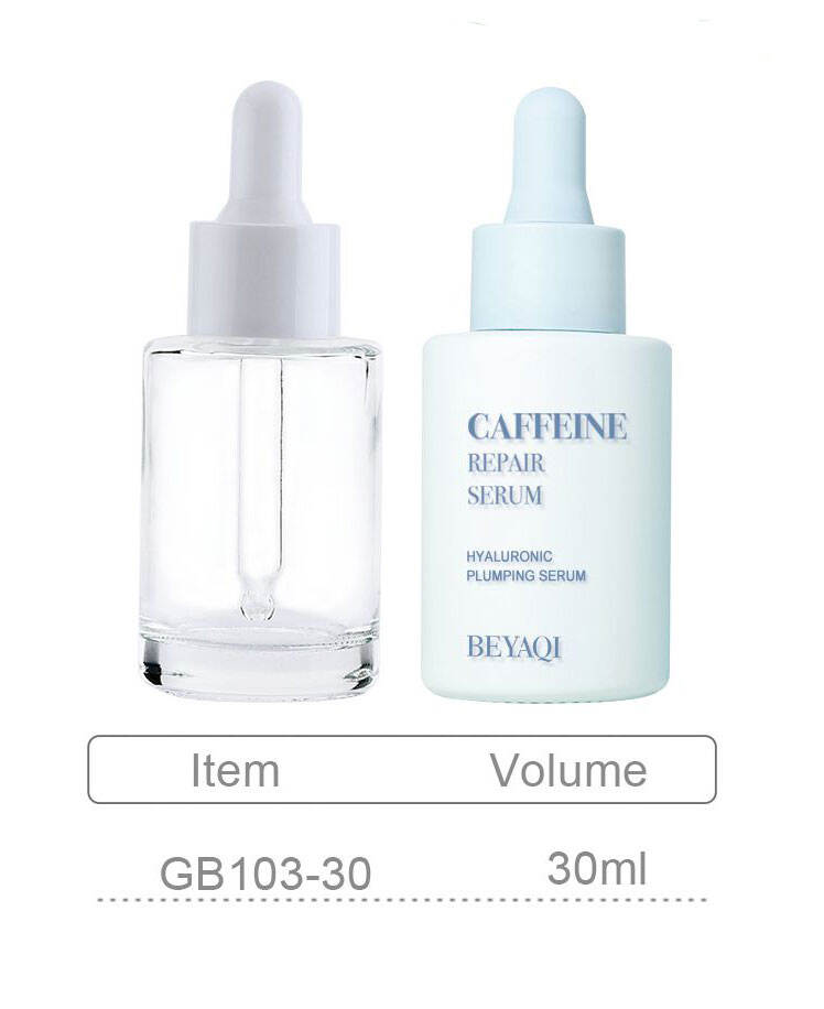 gb103 cosmetic packaging custom dropper bottle with pipetteclear glass dropper bottlesoil glass dropper bottle custom wholesale-1