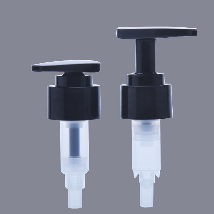 L5041 4CC Discharge Rate Lotion Pump 28/410 Closure Black Color Shampoo Cream Pump,50ml 80ml 150ml Unique Shape Empty Face Cream Pump