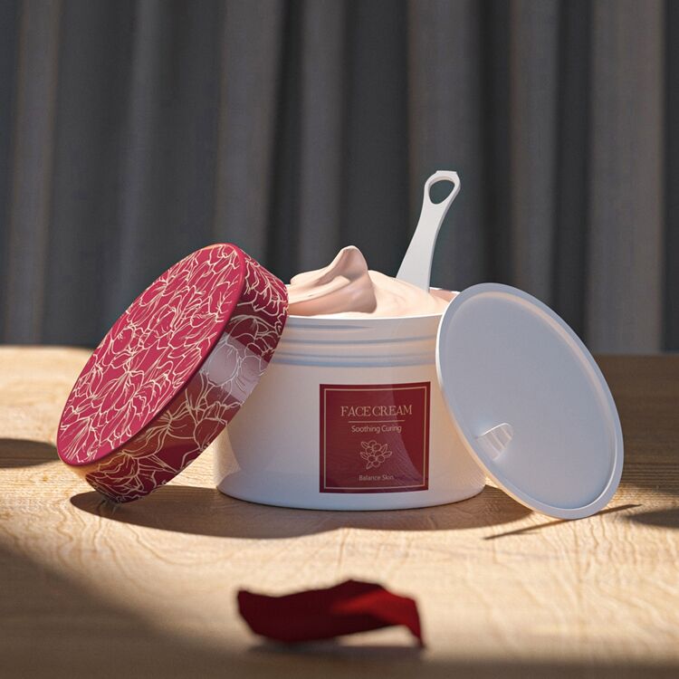 PC7045 High Quality Exquisite Personal Care Cosmetic Empty OEM Plastic Mask Jar,facial Mask Jar,wide Mouth Mask Jar supplier